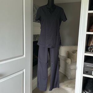 Scrubology Scrubs Medical Uniform Stretch Modern Fit sz XS